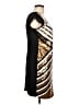 2b bebe Graphic Gold Cocktail Dress Size L - photo 4