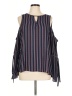 MICHAEL Michael Kors Blue Sleeveless Blouse Size L - photo 1