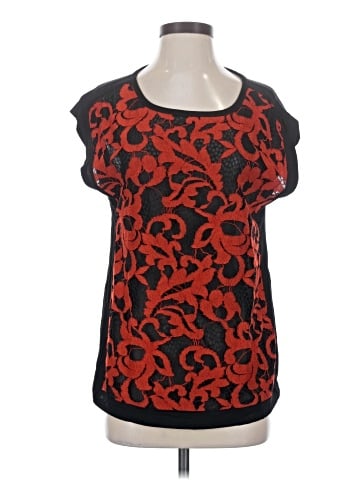 Diane von Furstenberg Short Sleeve Blouse (view 1)