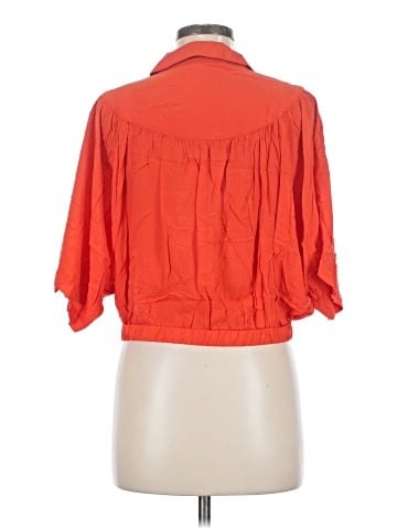 Free People 3/4 Sleeve Button-Down Shirt (view 2)