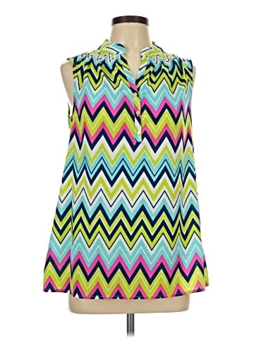 Macbeth Collection by Margaret Josephs Sleeveless Blouse (view 1)