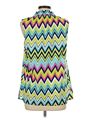 Macbeth Collection by Margaret Josephs Sleeveless Blouse (view 2)