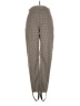 Burberry Houndstooth Brown Wool Pants Size 2 - photo 1