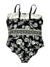 Lands' End Paisley Black One Piece Swimsuit Size 22W - photo 2