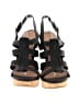 Charlotte Russe Black Wedges Size 6 - photo 2