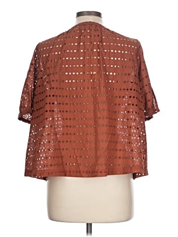 Ann Taylor LOFT Short Sleeve Blouse (view 2)