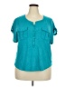 Old Navy Teal Short Sleeve Top Size XXL - photo 1