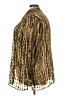 Notations 100% Polyester Animal Print Gold Long Sleeve Blouse Size 3X - photo 5