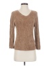 Lacoste Metallic Tan Pullover Sweater Size S - photo 1