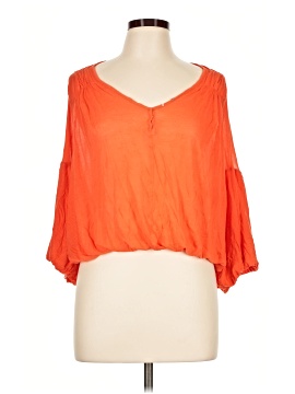 Free People 3/4 Sleeve Blouse