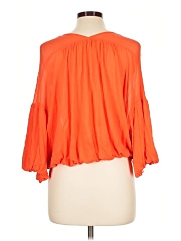 Free People 3/4 Sleeve Blouse (view 2)