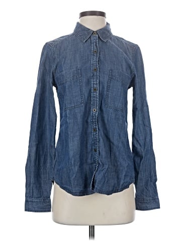 Eileen Fisher Long Sleeve Button-Down Shirt (view 1)