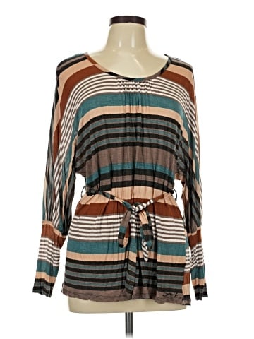Seven7 Long Sleeve Blouse (view 1)