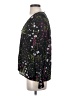 Joie 100% Viscose Floral Black Long Sleeve Blouse Size XS - photo 5
