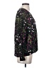 Joie 100% Viscose Floral Black Long Sleeve Blouse Size XS - photo 4