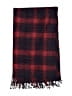 Unbranded Plaid Burgundy Scarf One size - photo 2