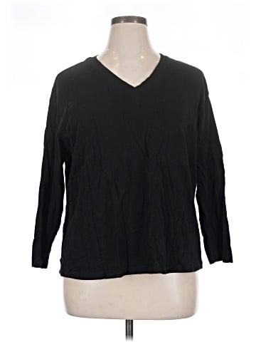 Violeta by Mango 3/4 Sleeve T-Shirt (view 1)