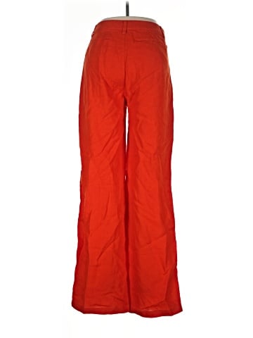 Madewell Patch Pocket Flare Pant in 100% Linen (view 2)