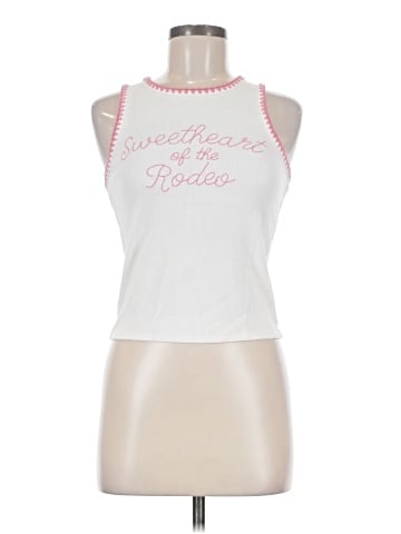 White Crow Sleeveless T-Shirt (view 1)