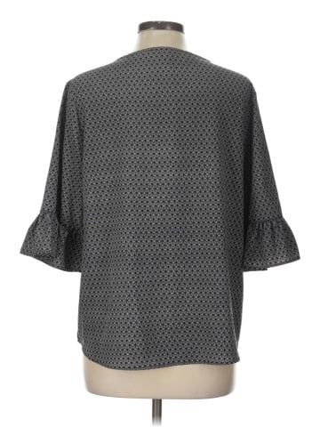 Harve Benard 3/4 Sleeve Blouse (view 2)