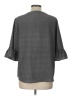 Harve Benard Gray 3/4 Sleeve Blouse Size L - photo 2