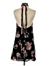 AaKaa 100% Rayon Floral Black Cocktail Dress Size S - photo 2