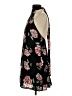 AaKaa 100% Rayon Floral Black Cocktail Dress Size S - photo 5
