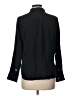 Madewell Solid Black Long Sleeve Blouse Size L - photo 2