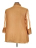 White Stag 100% Polyester Color Block Tan 3/4 Sleeve Blouse Size 22-24W - photo 2