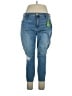 Kut from the Kloth 100% Elastane Tropical Blue Jeans Size 16 - photo 1