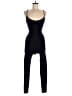 LIVE THE PROCESS Solid Black Jumpsuit Size L - photo 1