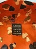 Shein Animal Print Orange Sleeveless Blouse Size 6 - photo 7