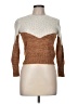 Cupcakes & Cashmere Chevron-herringbone Brown Pullover Sweater Size M - photo 1