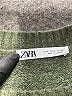 Zara Solid Green Pullover Sweater Size S - photo 7