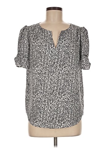 Jones & Co Short Sleeve Blouse (view 1)