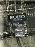 SOHO Apparel Ltd Plaid Black Casual Pants Size S - photo 4