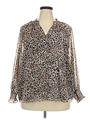 Chelsea & Theodore Long Sleeve Blouse (view 1)