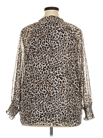 Chelsea & Theodore Long Sleeve Blouse (view 2)