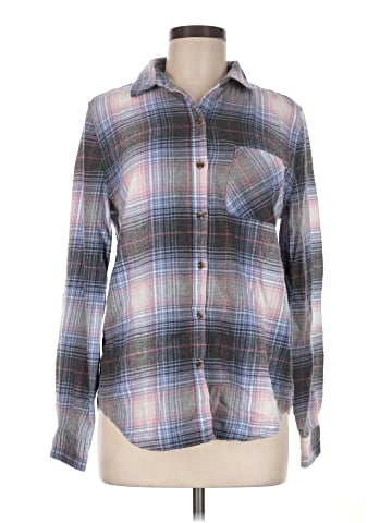Aeropostale Long Sleeve Button-Down Shirt (view 1)