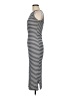 Unbranded Stripes Gray Casual Dress Size M - photo 5