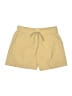 Lou & Grey Solid Yellow Khaki Shorts Size XS - photo 1