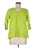 Ali Miles Green 3/4 Sleeve Blouse Size M (petite) - photo 1