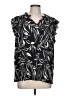 Cable & Gauge 100% Polyester Black Sleeveless Blouse Size L - photo 1