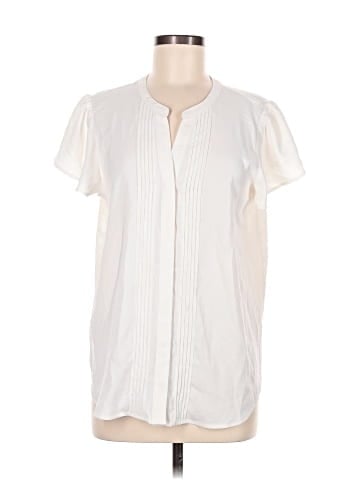 Ann Taylor Factory Short Sleeve Blouse (view 1)