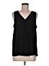 Vince Camuto 100% Polyester Black Sleeveless Blouse Size M - photo 1