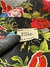Elie Tahari 100% Polyester Floral Black Long Sleeve Blouse Size L (estimated) - photo 7