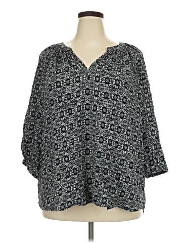 Jones New York 3/4 Sleeve Blouse (view 1)
