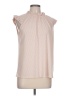 Adrianna Papell Tan Sleeveless Blouse Size L - photo 1