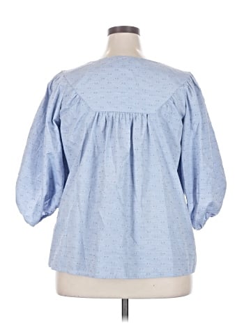 Pomander Place 3/4 Sleeve Blouse (view 2)