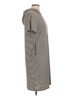 West Loop Stripes Gray Casual Dress Size L - photo 4